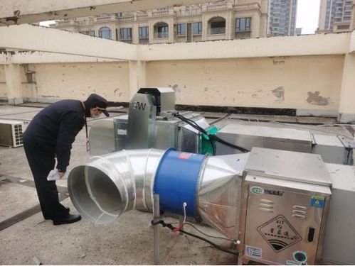 湖州長興 亮劍餐飲油煙 助力空氣環境提質